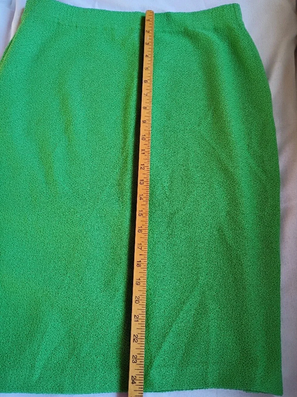 St. John Women's Green Pencil Skirt Size 12